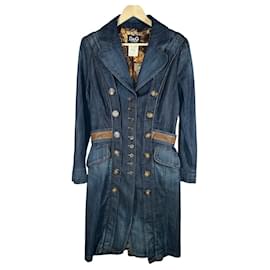Dolce & Gabbana-Jackets-Blue,Camel
