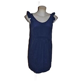 Stella Mc Cartney Stella McCartney Seidenkleid Blau Größe 38 Blau