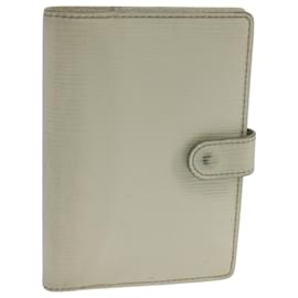 Louis Vuitton-LOUIS VUITTON Epi Agenda PM Day Planner Cover White R2005J LV Auth 103668-White