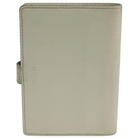 Louis Vuitton-LOUIS VUITTON Epi Agenda PM Day Planner Cover White R2005J LV Auth 103668-White