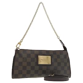 Louis Vuitton-LOUIS VUITTON Damier Ebene Eva Shoulder Bag 2way N55213 LV Auth bs20511-Other