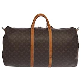 Louis Vuitton-LOUIS VUITTON Monogram Keepall Bandouliere 60 Boston Bag M41412 LV Auth 102734-Monogram