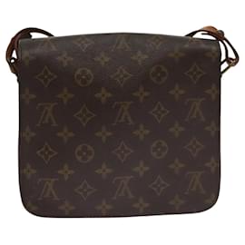 Louis Vuitton-LOUIS VUITTON Monogram Cartouchiere MM Shoulder Bag M51253 LV Auth 94558-Monogram