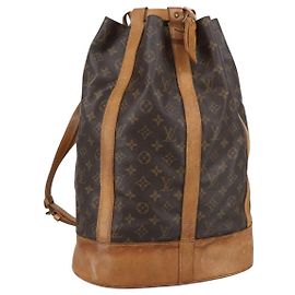 LOUIS VUITTON Monogram Randonnee GM Bolsa de Ombro M42244 LV Auth 103884 Monograma