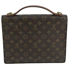 Louis Vuitton-LOUIS VUITTON Monogram Monceau 28 Hand Bag 2way M51185 LV Auth 103255-Monogram