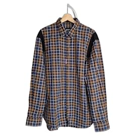 Camisa de algodón a cuadros multicolor Dsquared2 Multicolor