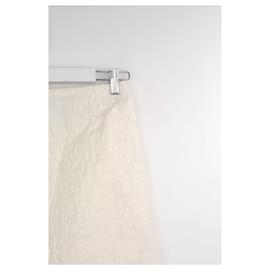 Louis Vuitton-Cotton skirt-White