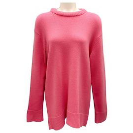 Pull en cachemire rose / taupe de Derek Lam Rose