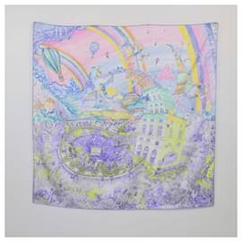 Hermès-HERMES Scarves T.  Silk-Multiple colors