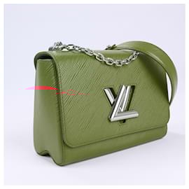 Louis Vuitton-Louis Vuitton Epi Leather Twist Shoulder Bag MM in Red M50523-Red