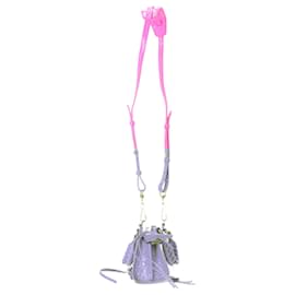 Balenciaga- Balenciaga Nano Neo Classic City Crocodile-Embossed Top Handle Bag in Pink Leather-Pink