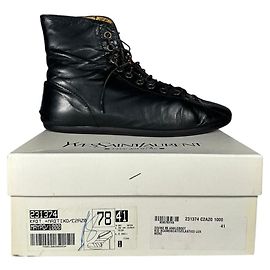 Baskets montantes YVES SAINT LAURENT Noir