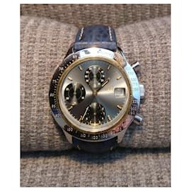 Autre Marque-Stefan Johansson Automatic Chronograph-Blue,Grey