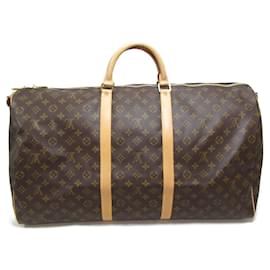 Louis Vuitton-Louis Vuitton Keepall Bandouliere 60 Monogram Bag-Brown