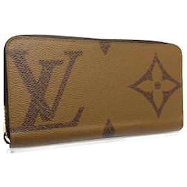 Louis Vuitton-Louis Vuitton Zippy Wallet Monogram Brown-Brown