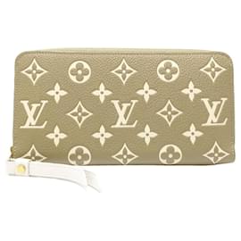 Louis Vuitton-Louis Vuitton Zippy Wallet Leather M81280-Green