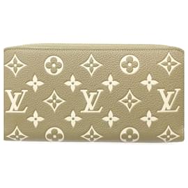 Louis Vuitton-Louis Vuitton Zippy Wallet Leather M81280-Green
