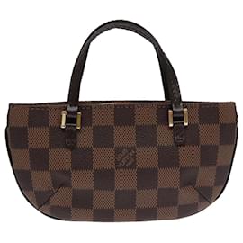 Louis Vuitton-LOUIS VUITTON Damier Ebene Manosque GM Accessory Pouch N51120 LV Auth 103007-Other