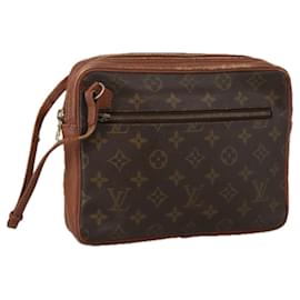 Louis Vuitton-LOUIS VUITTON Monogram Pochette Sports Clutch Bag No.183 LV Auth 101104-Monogram