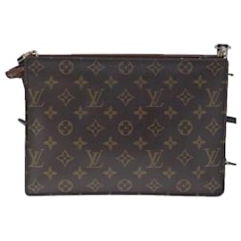 Louis Vuitton-LOUIS VUITTON Monogram Angian Shoulder Bag M51205 LV Auth 100820-Monogram