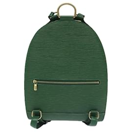 Louis Vuitton-LOUIS VUITTON Epi Mabillon Backpack Green M52234 LV Auth 100559-Green