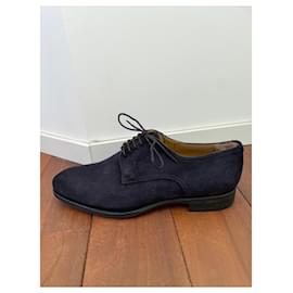 Autre Marque-Lace ups-Navy blue