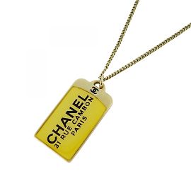 Collana Piastra Cambon di Chanel D'oro Giallo