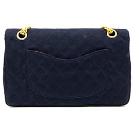 Chanel-Handbags-Navy blue