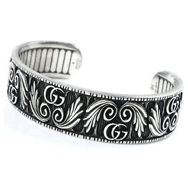 Gucci Silver 925 GG Marmont Bangle Other