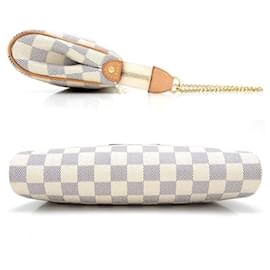 Louis Vuitton-Louis Vuitton Damier Azur Eva Shoulder Bag-Blue