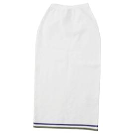 Fendi-Fendi Logo Skirt Rayon Nylon 36 Women-Other