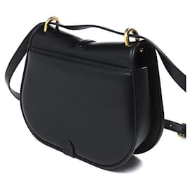 Fendi-Fendi Medium Leather Shoulder Bag 8BT366-Black