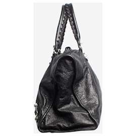 Balenciaga-Black large City bag-Black