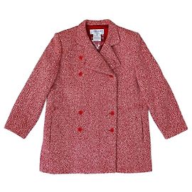 Red coat Yves Saint Laurent Red