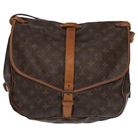 Louis Vuitton-Louis Vuitton Saumur 35-Brown