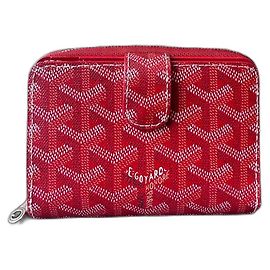 Goyard Wallets Red