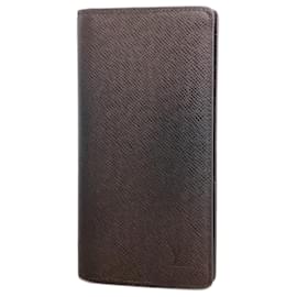 Louis Vuitton-Louis Vuitton Brazza Wallet-Dark red