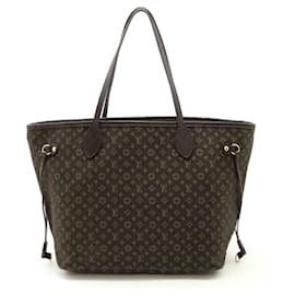 Louis Vuitton-Louis Vuitton Monogram Idylle Neverfull MM Tote Bag-Dark grey