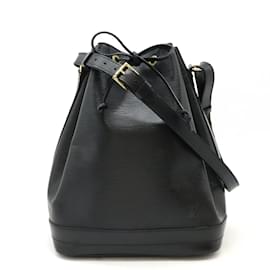 Louis Vuitton-Louis Vuitton Epi Noe Shoulder Bag Noir-Black