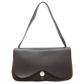 Borsa a spalla Colorado MM di Hermès Marrone scuro