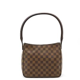 Louis Vuitton-Louis Vuitton Damier Looping MM Shoulder Bag-Brown