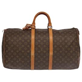Louis Vuitton-Louis Vuitton Keepall 55-Brown