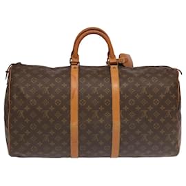 Louis Vuitton-Louis Vuitton Keepall 55-Brown