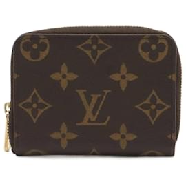 Louis Vuitton-Louis Vuitton Monogram Zippy Coin Purse-Brown