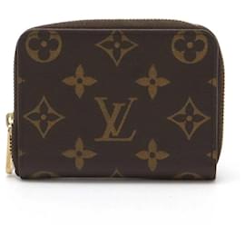 Louis Vuitton-Louis Vuitton Monogram Zippy Coin Purse-Brown