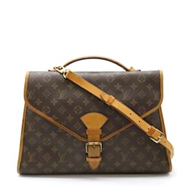 Louis Vuitton-Louis Vuitton Monogram Beverly 41 Handbag-Brown,Monogram