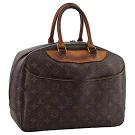 Louis Vuitton-LOUIS VUITTON Monogram Deauville Hand Bag M47270 LV Auth 102920-Monogram