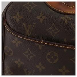 Louis Vuitton-LOUIS VUITTON Monogram Deauville Hand Bag M47270 LV Auth 102920-Monogram
