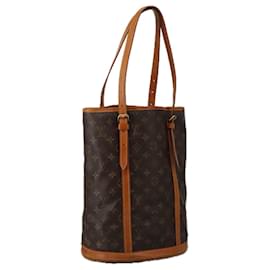 Louis Vuitton-LOUIS VUITTON Monogram Bucket GM Shoulder Bag M42236 LV Auth 103514-Monogram