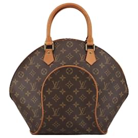 Louis Vuitton-LOUIS VUITTON Monogram Ellipse MM Hand Bag M51126 LV Auth 103353-Monogram